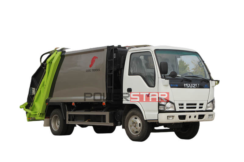 Camion compattatore di rifiuti Isuzu 600P