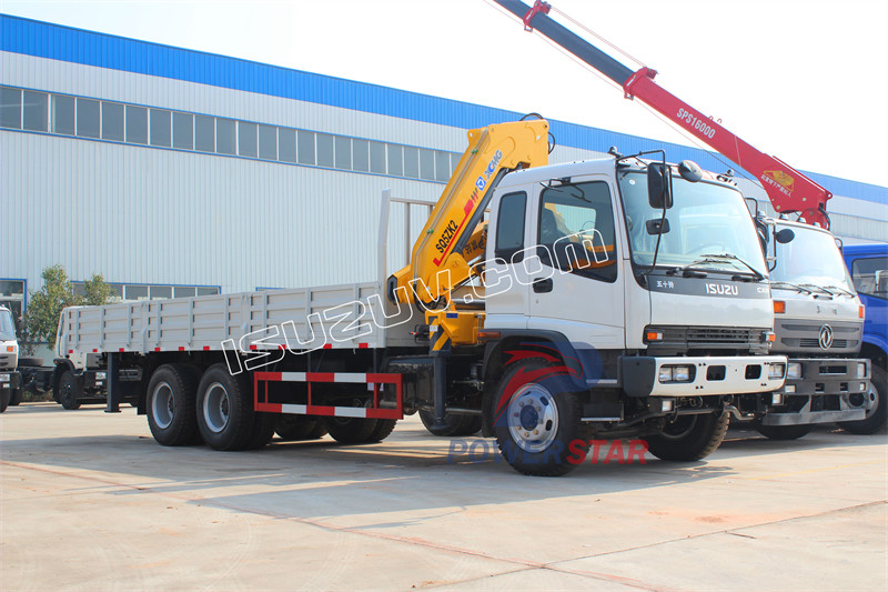 Gru montata su camion ISUZU personalizzata in vendita