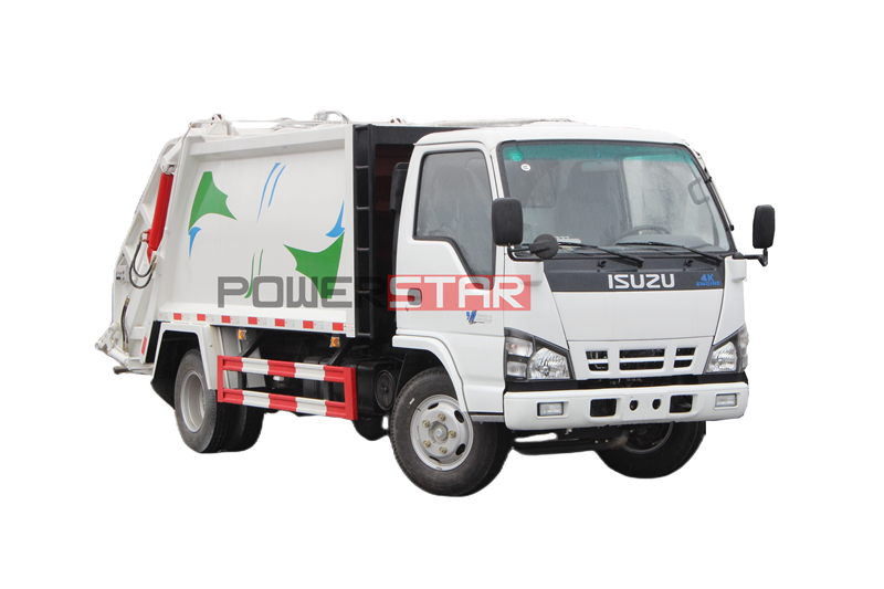 Camion compattatore di rifiuti Isuzu 100P