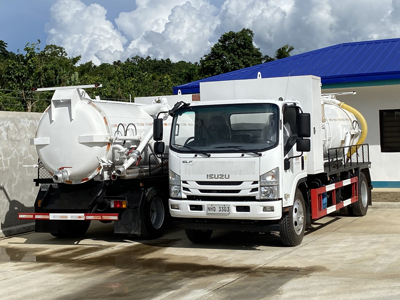 Camion per liquami sottovuoto ISUZU per le Filippine