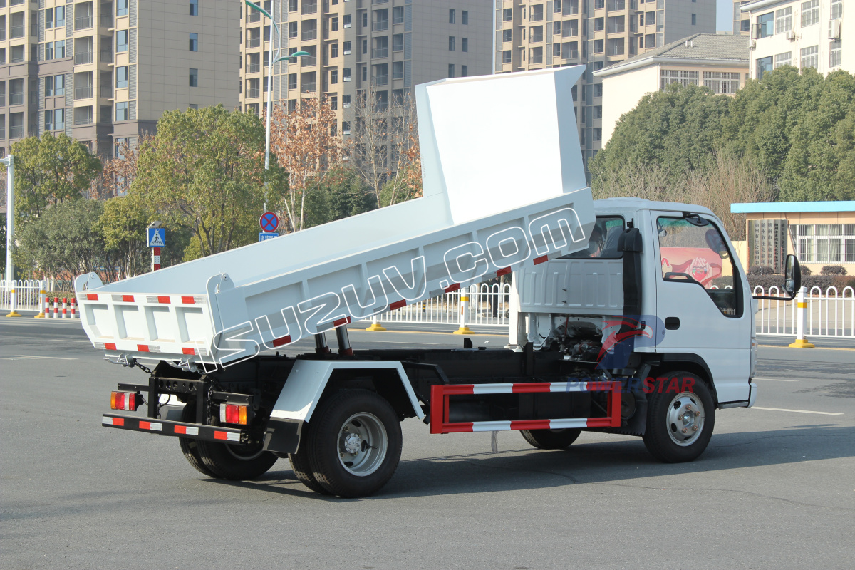 Japan 2ton 3ton Isuzu 4KH1 98HP Dump tipper truck