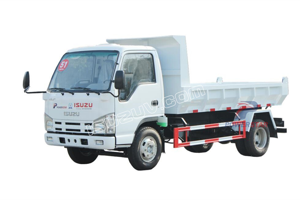 Autocarro ribaltabile con cassone ribaltabile Giappone 2ton 3ton Isuzu 4KH1 98HP