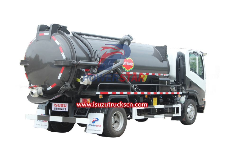 Sewer vacuum truck Isuzu