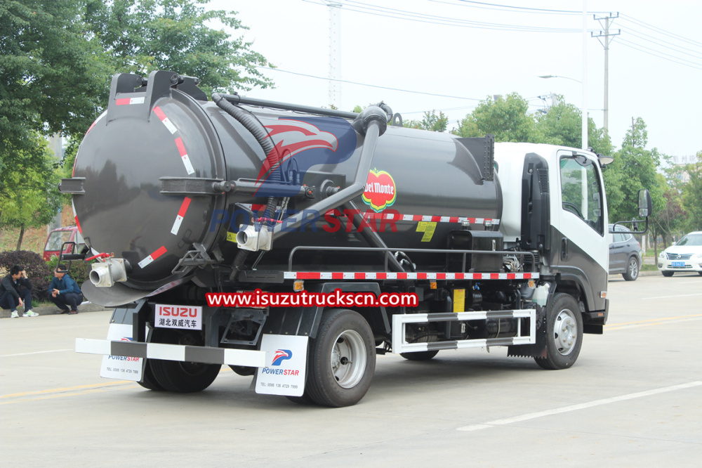 Isuzu NPR Waste water disposal truck