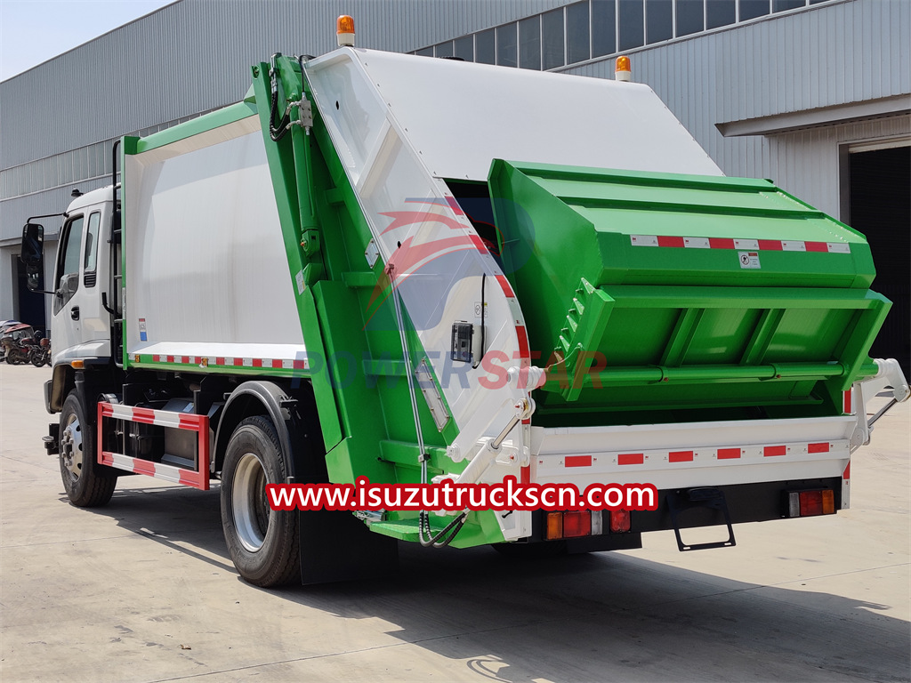 Prezzo del camion compattatore di rifiuti ISUZU FVR