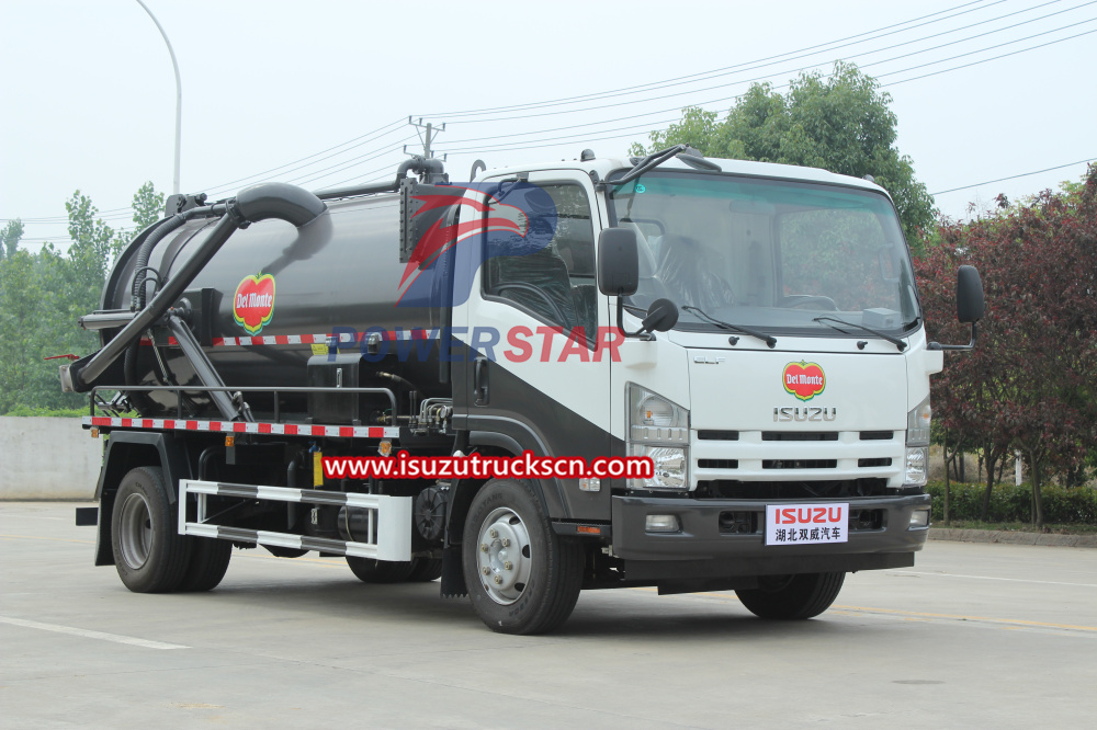 Isuzu NPR Waste water disposal truck