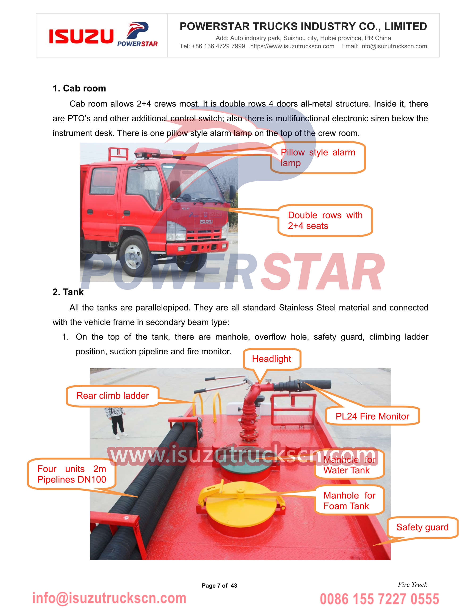 Tender antincendio Isuzu