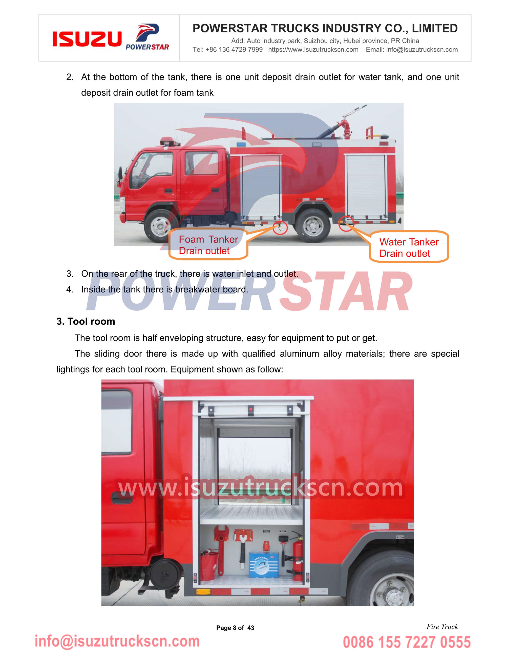 Tender antincendio Isuzu