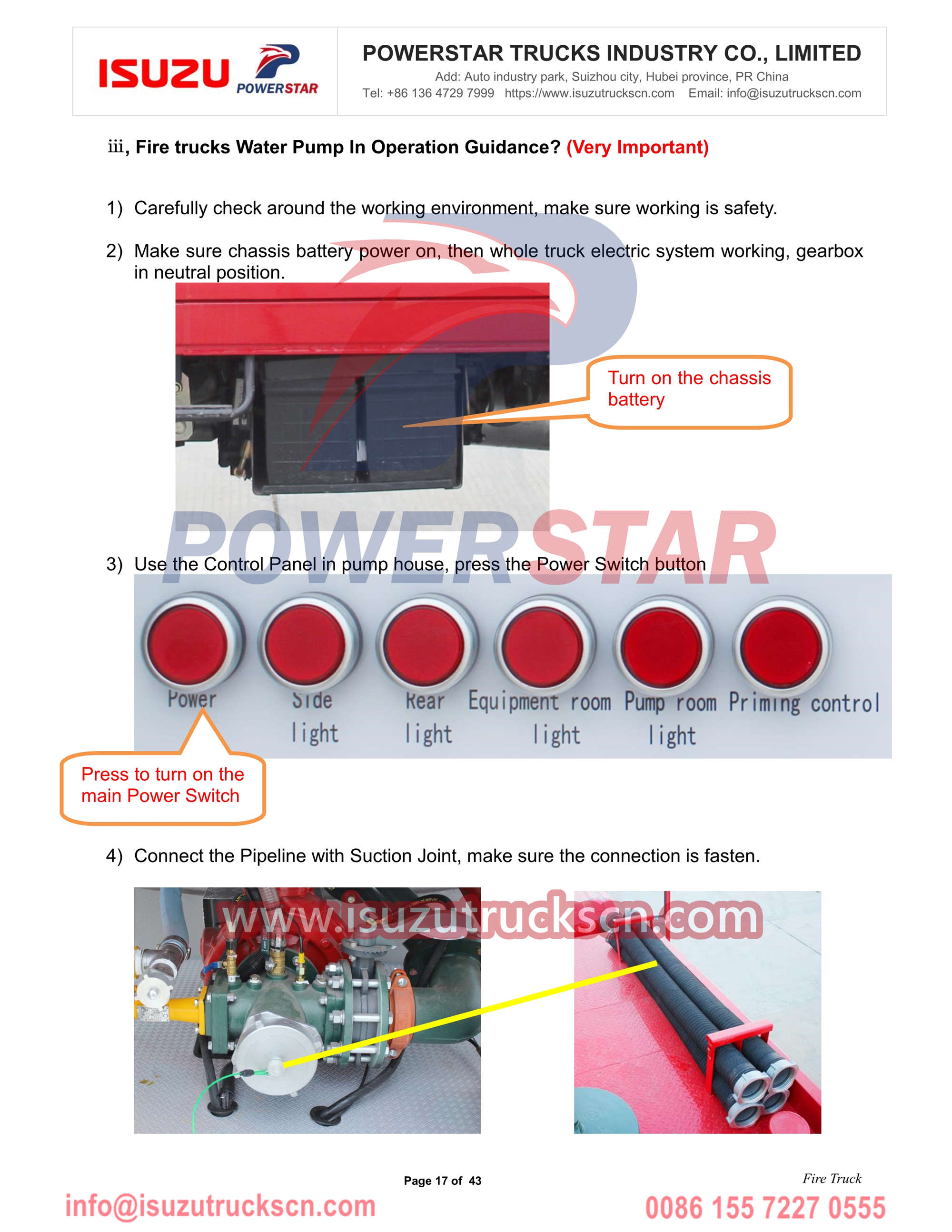 Tender antincendio Isuzu