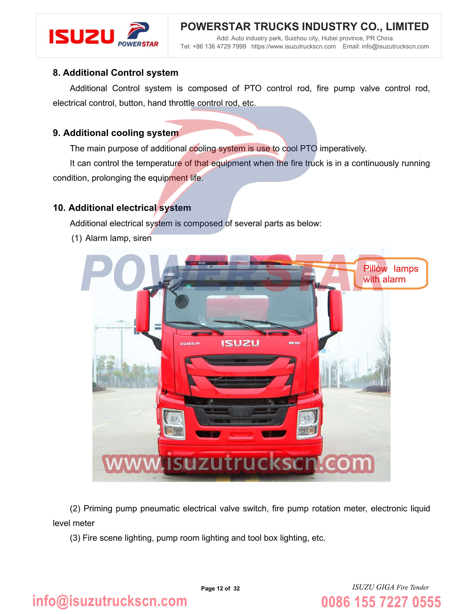 Tender antincendio Isuzu