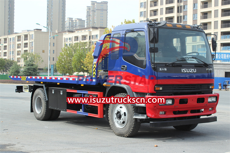 Isuzu rollback tow truck