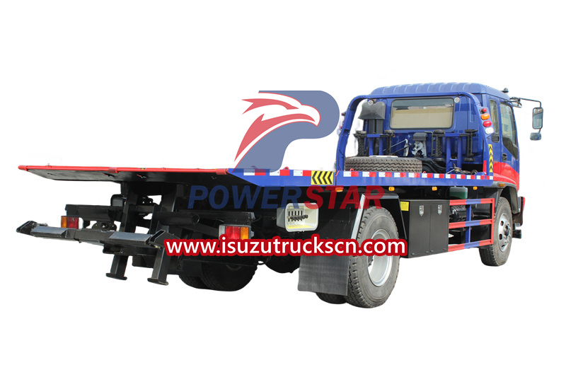 Isuzu rollback tow truck