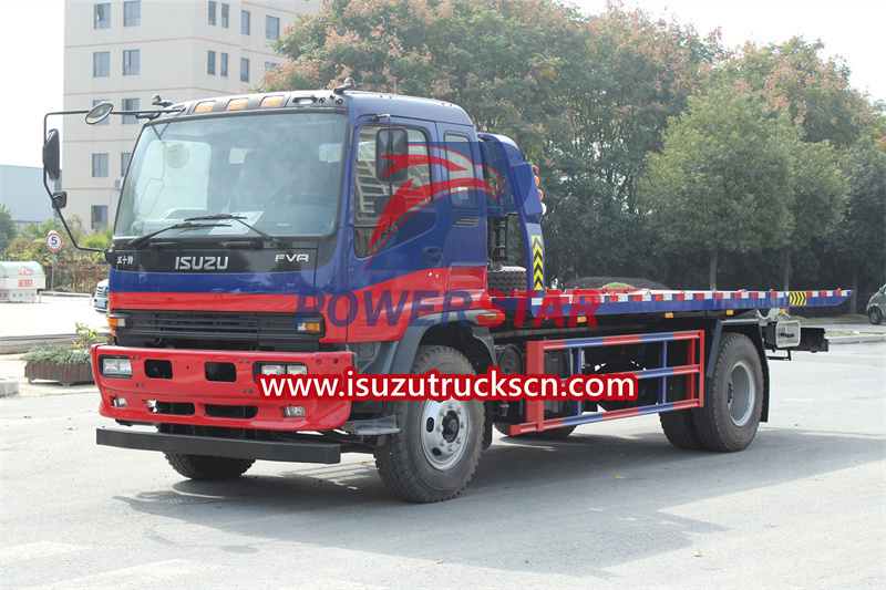 Isuzu rollback tow truck