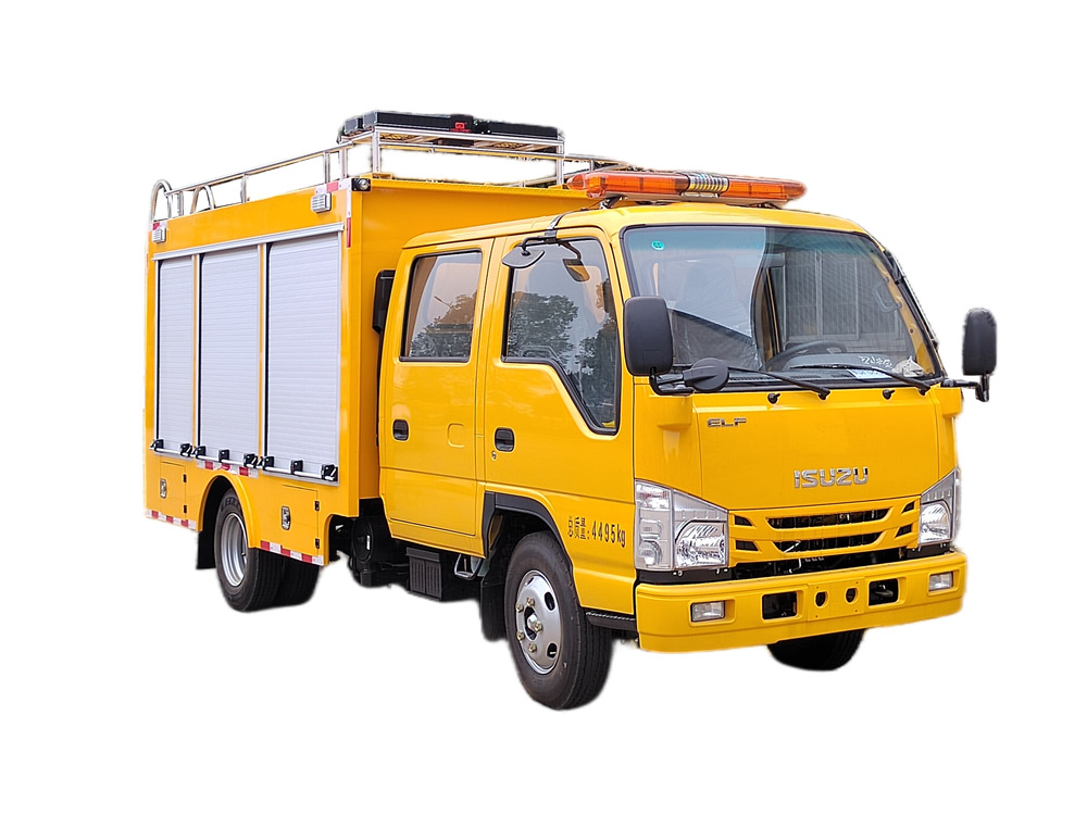 Isuzu Mobile generator truck with Lighting