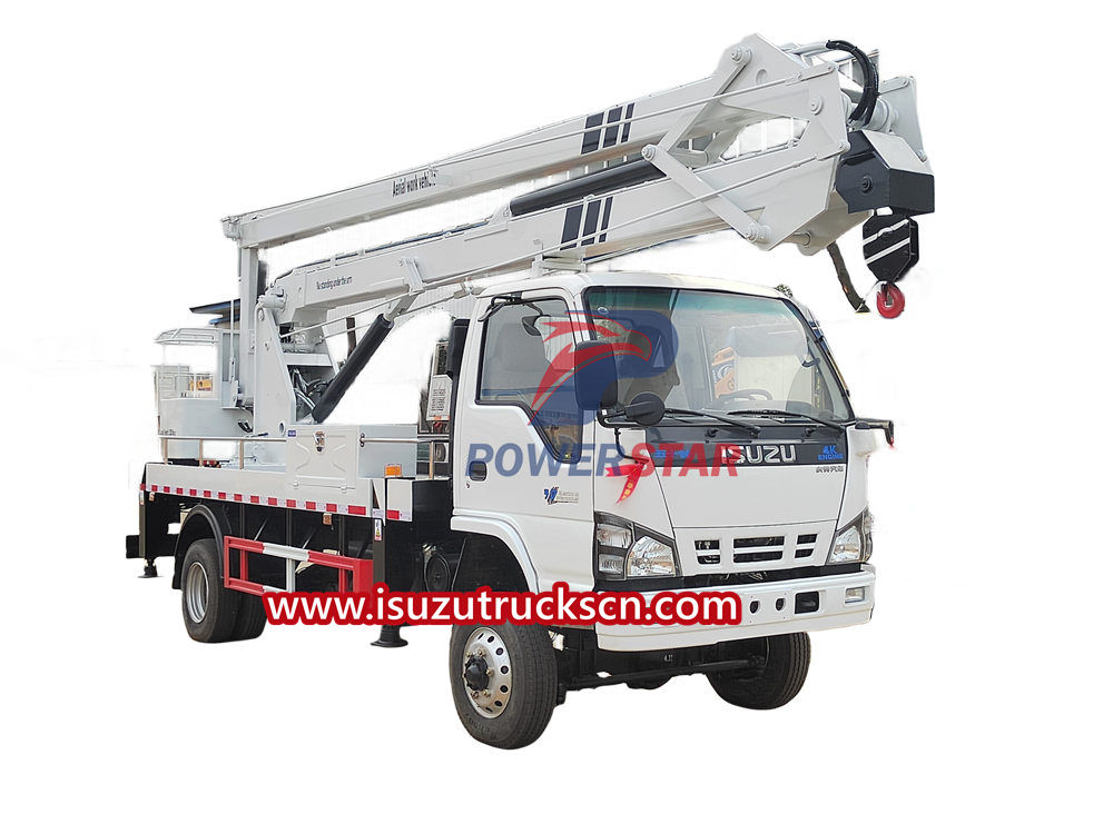 Camion con piattaforma aerea Isuzu