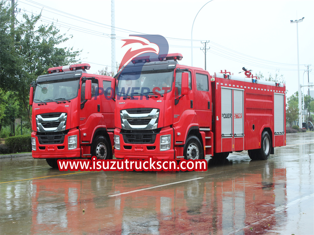 camion dei pompieri isuzu