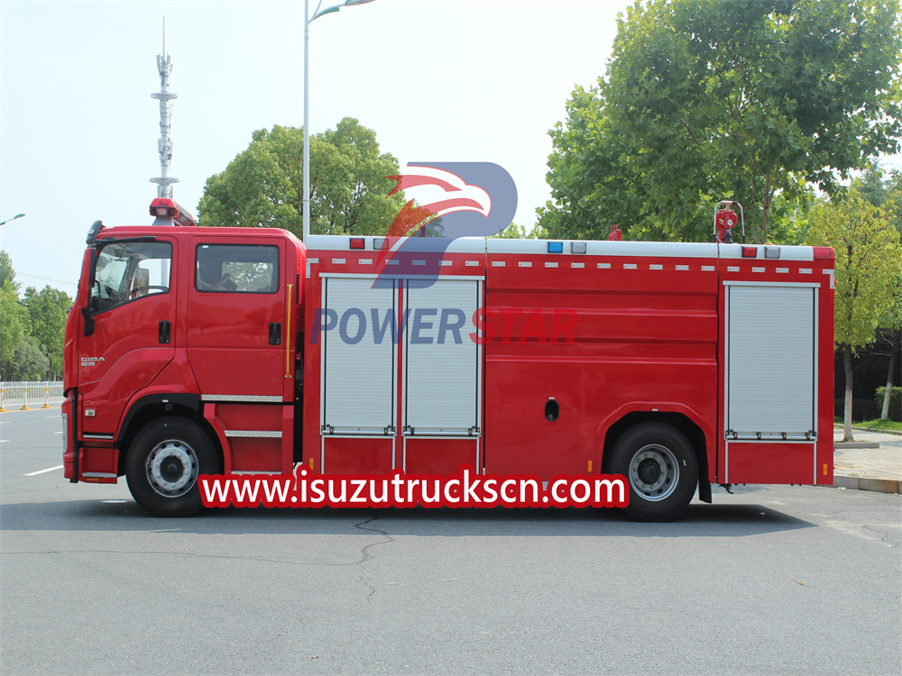 camion dei pompieri isuzu