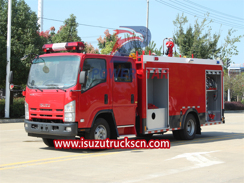 camion dei pompieri isuzu