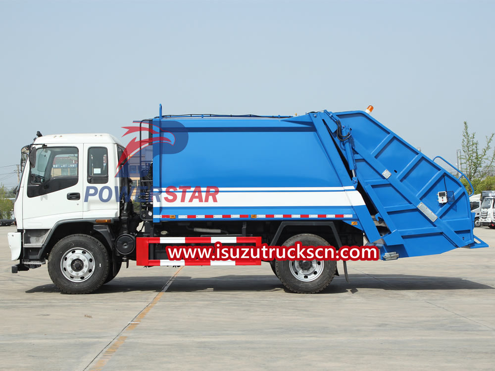 Camion compattatore di rifiuti Isuzu