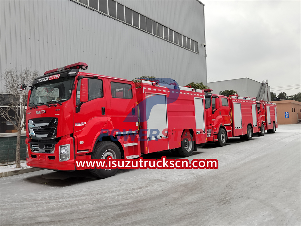 camion dei pompieri isuzu