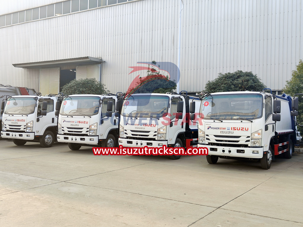 Camion compattatore di rifiuti Isuzu