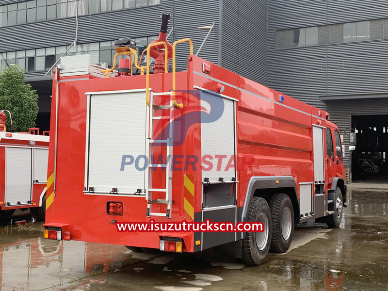 isuzu fvz fire truck