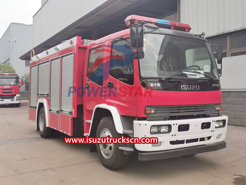 isuzu FTR fire truck