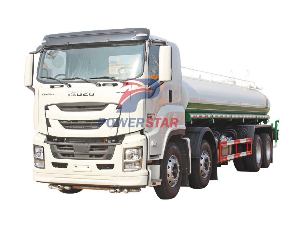 6WG1 Engine Isuzu Giga Street Water Trucks