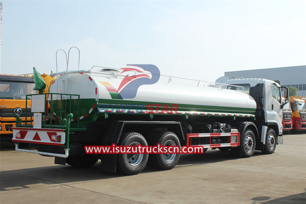 25ton Giga Isuzu 420hp Street Water Sprinkler Truck 