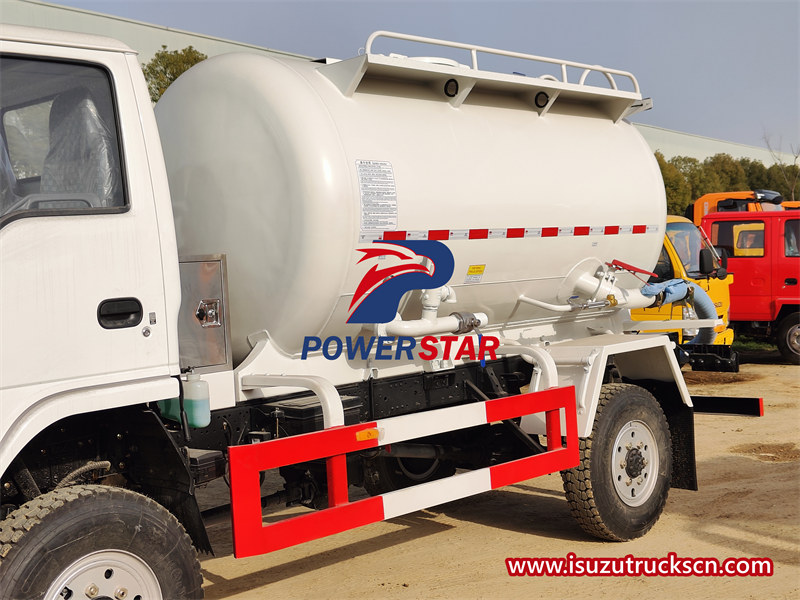 Isuzu sewage truck