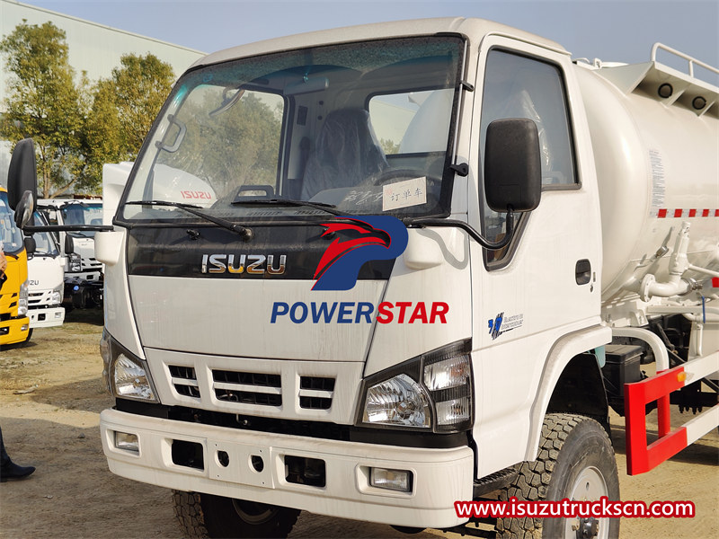 Isuzu vacuum truck manufactuer