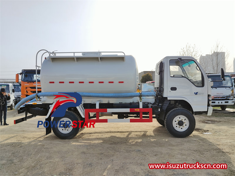 ISUZU NKR sewage truck