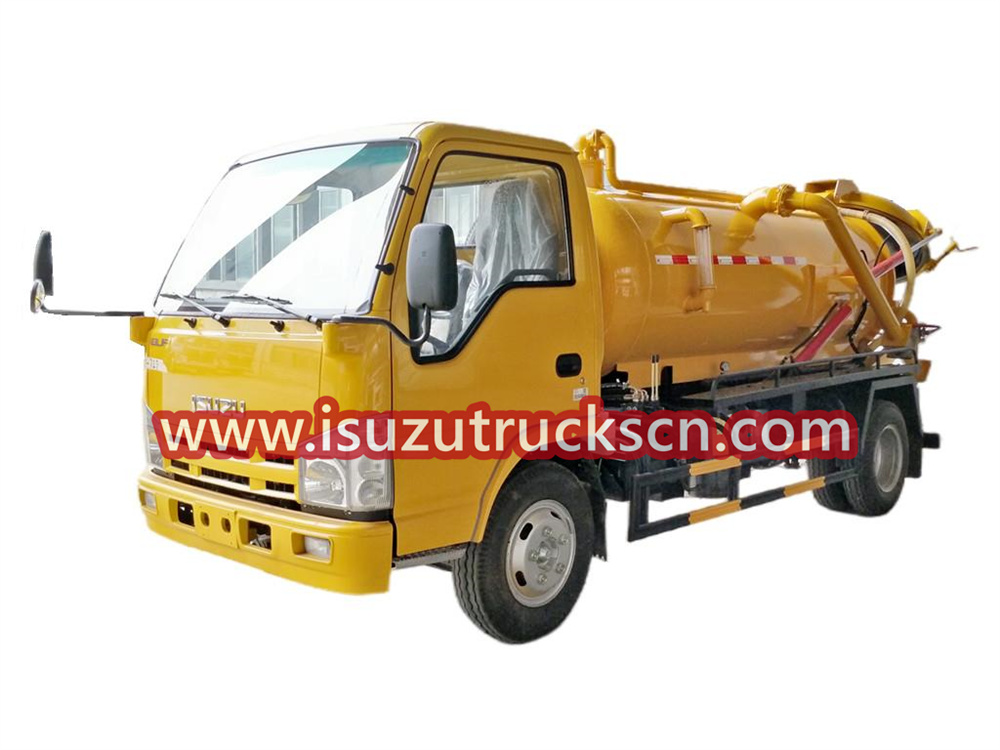 Isuzu NKR vacuum tank trucks