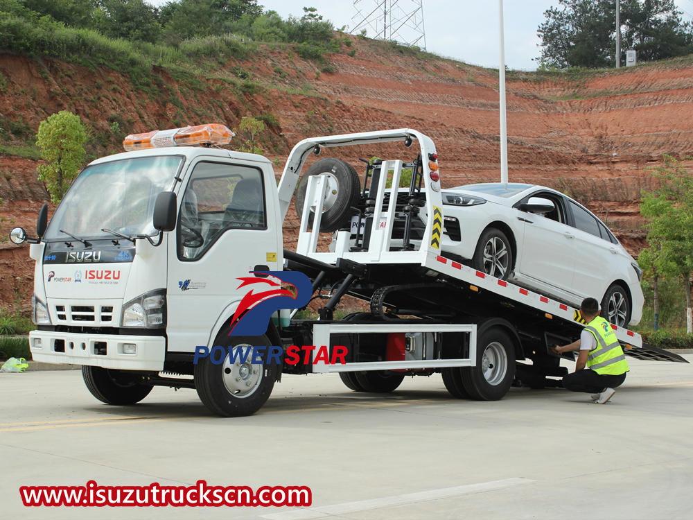 Autocarro demolitore Isuzu