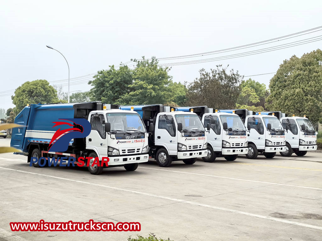 Camion compattatore di rifiuti Isuzu