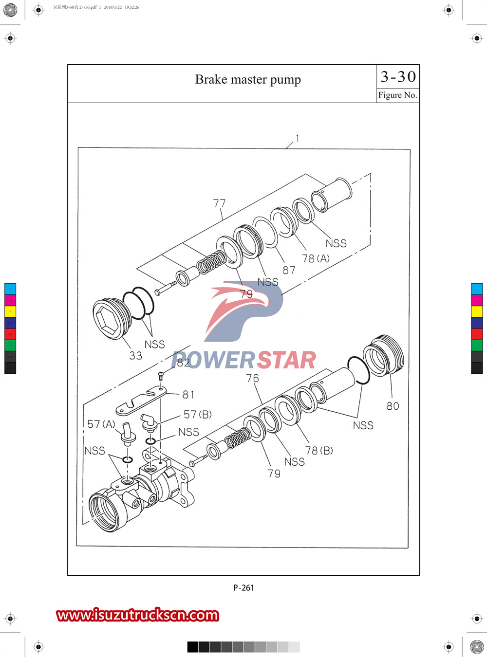 Catalogo ricambi commerciali Isuzu serie N1