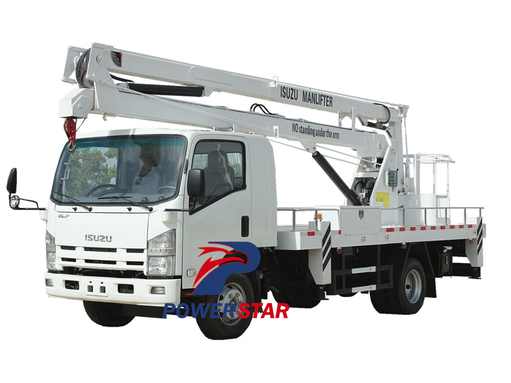 Camion con piattaforma aerea Isuzu