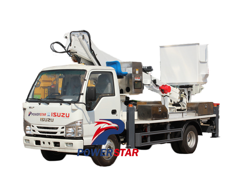 Isuzu 18m aerial work vehicle