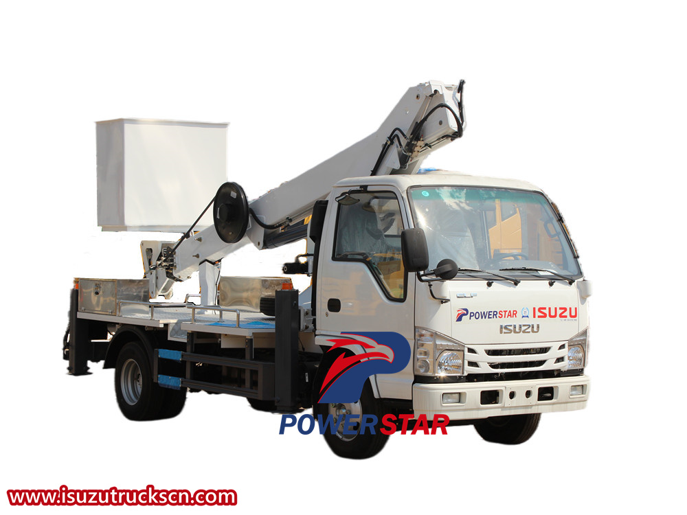 Isuzu 100P 18m aerial lift truck