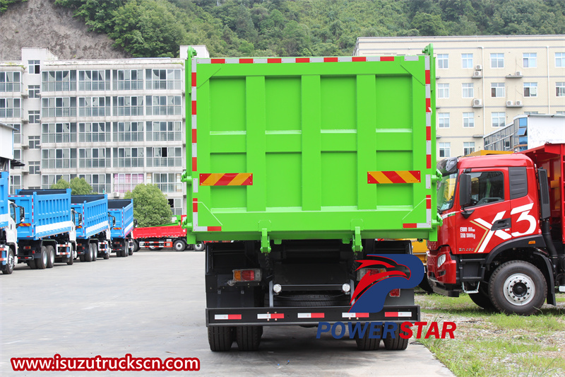 Isuzu 6x4 tipper truck