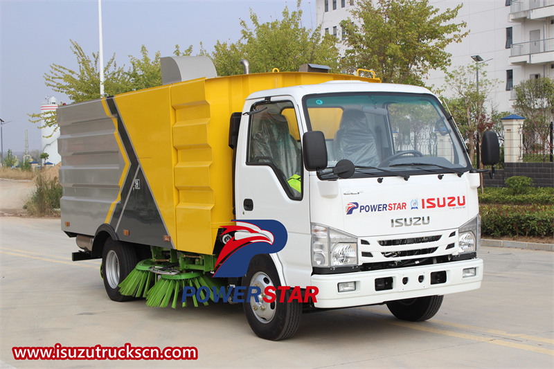 Isuzu 100P road sweeper truck