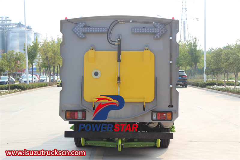 Isuzu ELF 5.5 cbm street sweeper truck