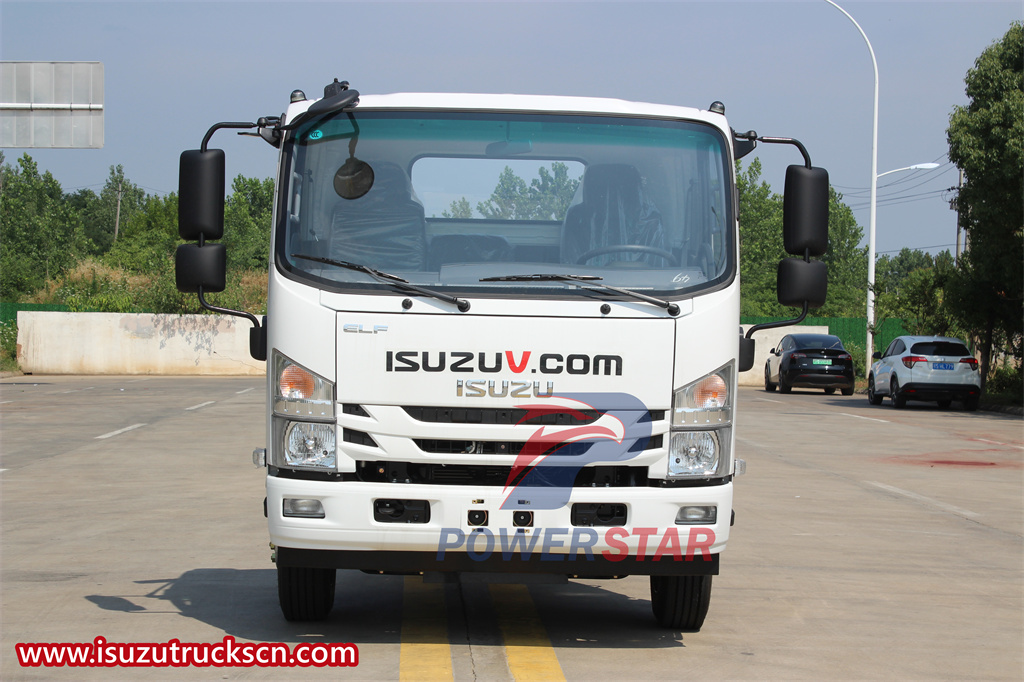 Isuzu NPR cargo truck chassis