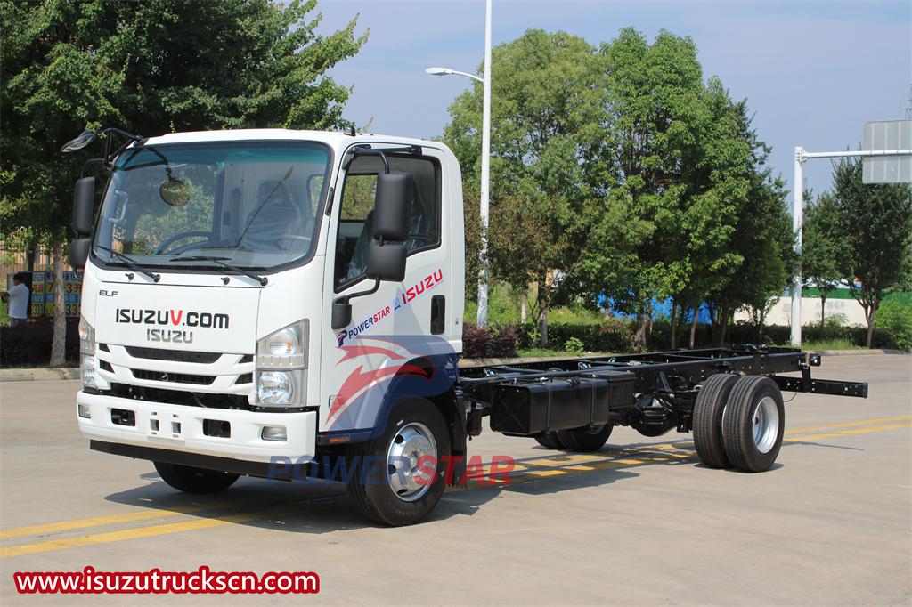 Isuzu cargo truck chassis