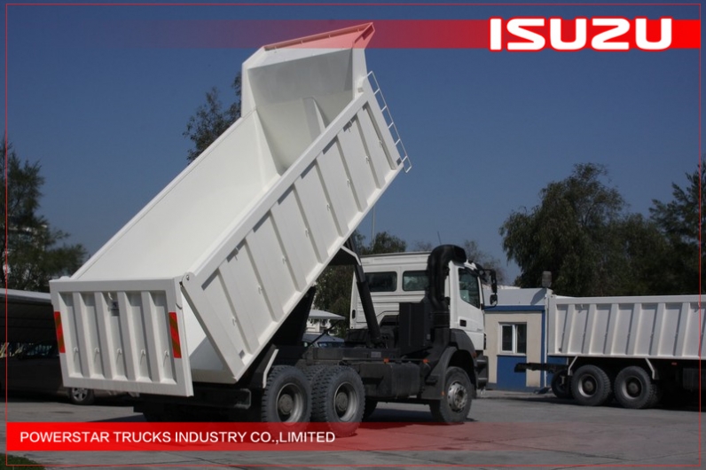 Manufacturer/supplier of  20Ton 10wheels Isuzu Chassis Heavy Tipper Trucks