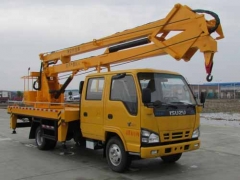 Isuzu Chassis 14m Truck Mounted Aerial Working Platform