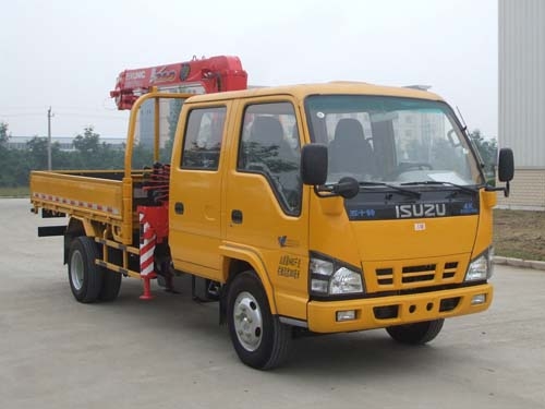 Durable 3.2 Ton Lifting Telescoping Boom Truck Mounted Crane