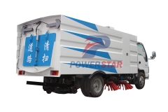 4CBM mini street cleaning vacuum road sweeper truck for sale