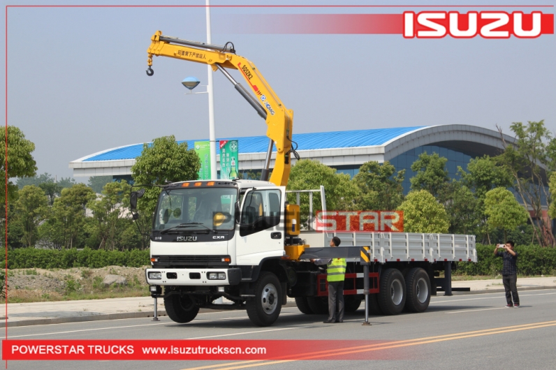 ISUZU Boom truck crane