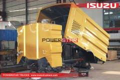 Isuzu chassis road sweeper truck body kits for sale